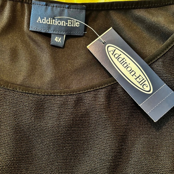 TANK TOP, GREAT FOR FORMAL EVENTS, BLACK, SIZE 4X, FULLY LINED, SPAGHETTI STRAPS - Picture 5 of 10